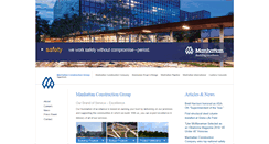 Desktop Screenshot of manhattanconstructiongroup.com